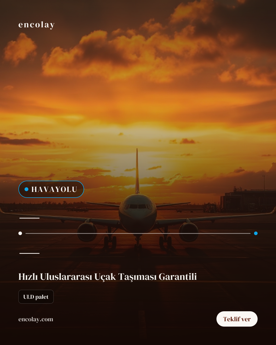 Uluslararası Havayolu ile Genel Kargo Taşıma Talebi