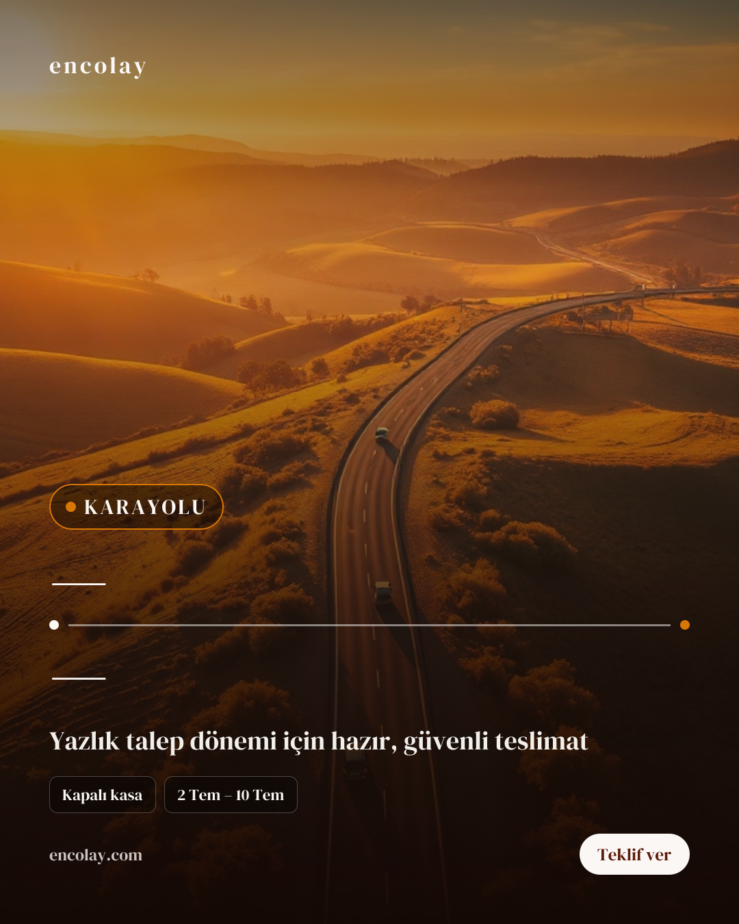 Uluslararası Karayolu Taşımacılık İş Birliği Talebi
