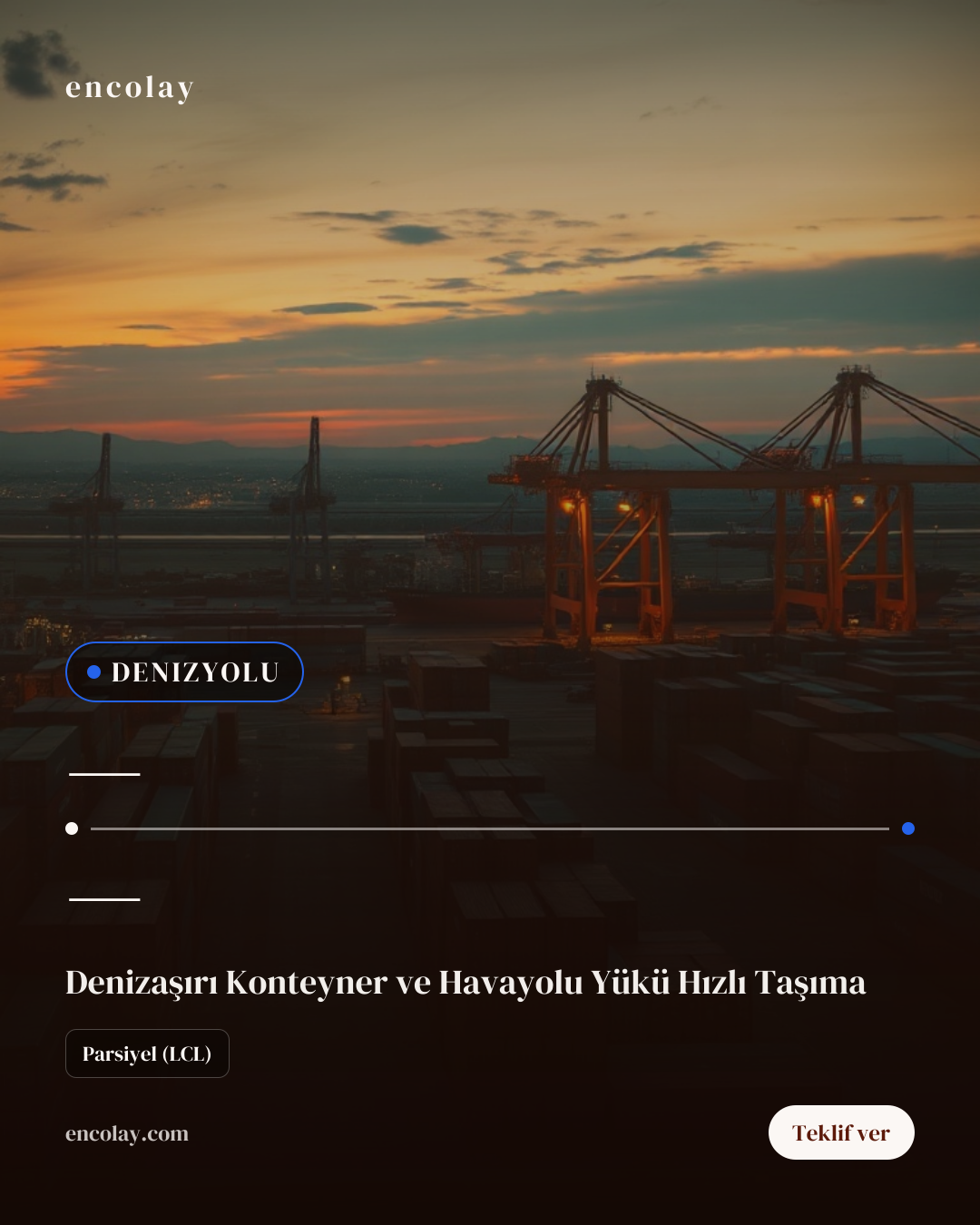 Yeni Zelanda'dan 20' Konteyner ve Havayolu Taşıma Talebi